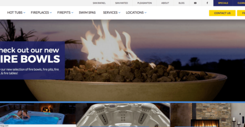 Creative Energy new website screenshot