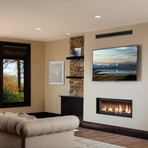 4415 High Output Deluxe Gas Fireplace.