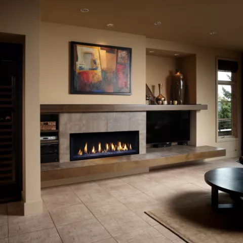 4415 High Output Deluxe Gas Fireplace.