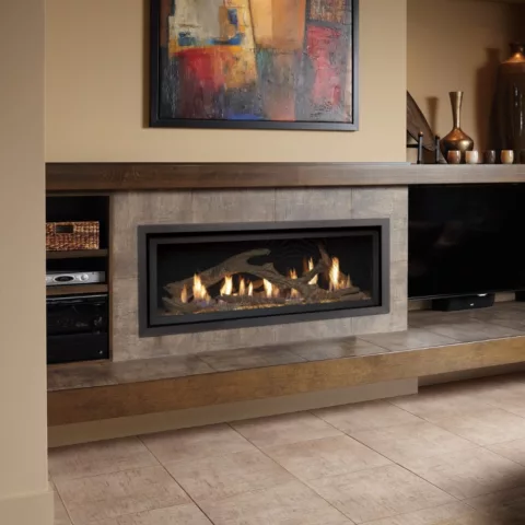 4415 High Output Deluxe Gas Fireplace.