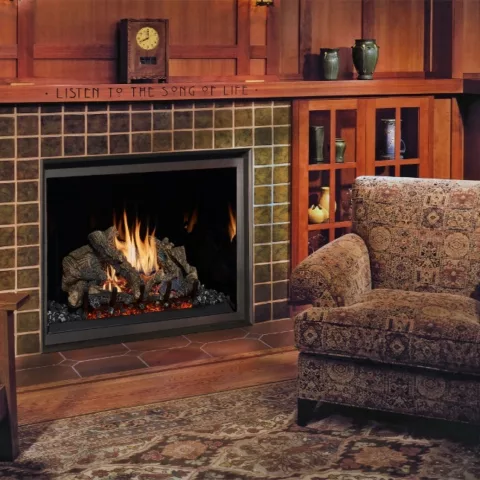 864 TRV 31 Clean Face Deluxe Fireplace.