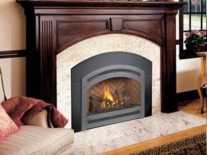 FPX DVL GSR2 NB Fireplace Inserts Installed