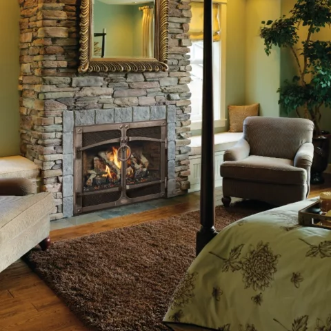 564 High Output Deluxe Fireplace.