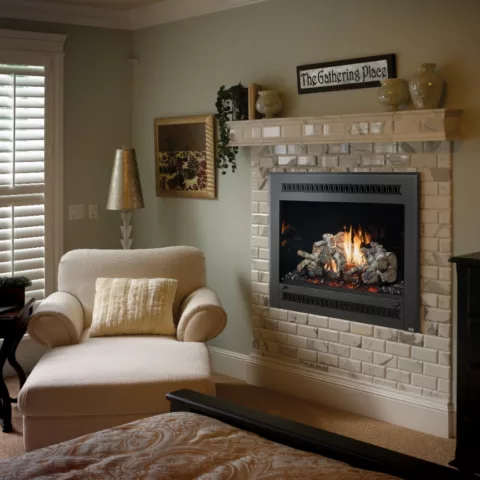 874 TRV 31K Deluxe Fireplace.