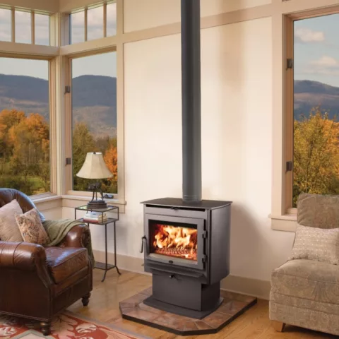 Evergreen NexGen-Fyre Wood Stove.