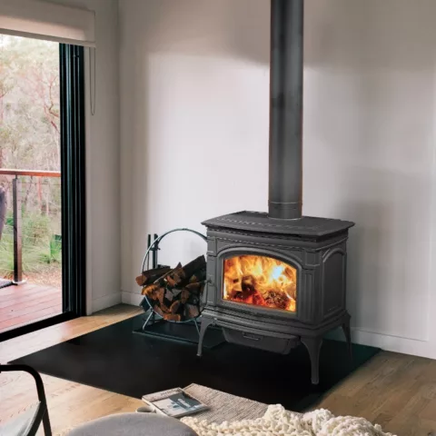 Rockport Hybrid-Fyre Wood Stove.