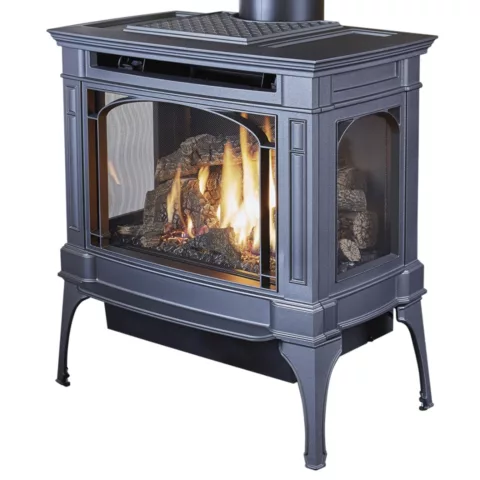 Berkshire Medium-Sized Cast Iron Gas Stove.