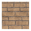 brick fireback material swatch