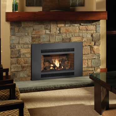 Radiant Large Gas Fireplace Insert