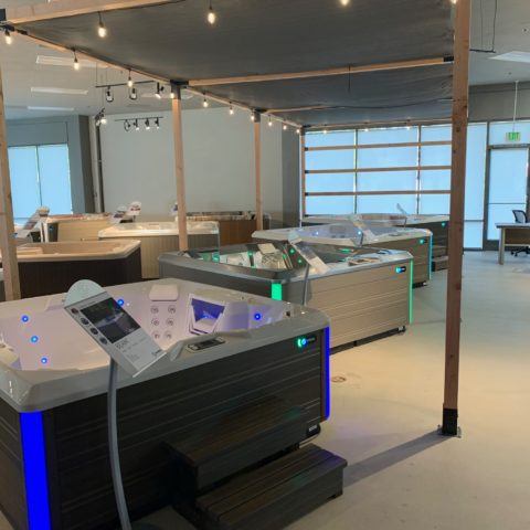 Concord showroom hot tubs