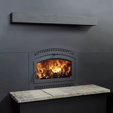 36 Elite Large Catalytic Wood Fireplace.