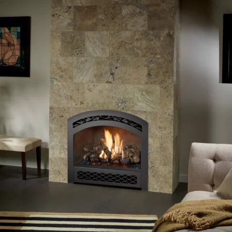 864 TV 40K Deluxe Fireplace.