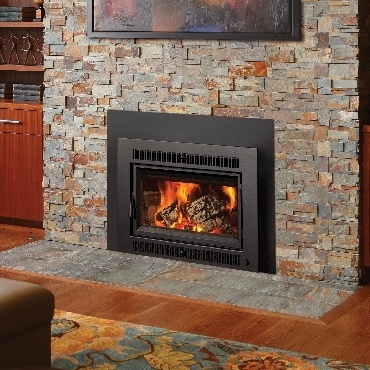 Fireplace in living room