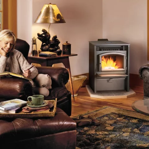 Lopi AGP Pellet Stove.