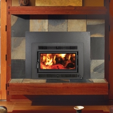 Medium Flush Wood Hybrid-Fyre® Rectangular hybrid fireplace wall insert