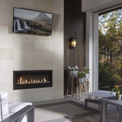 ProBuilder 54 Linear Fireplace.