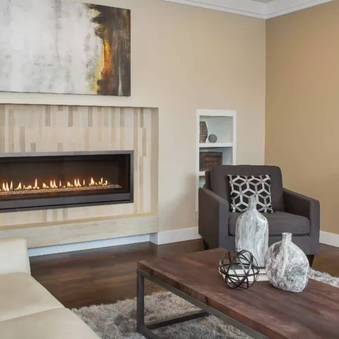 ProBuilder 72 Linear Fireplace