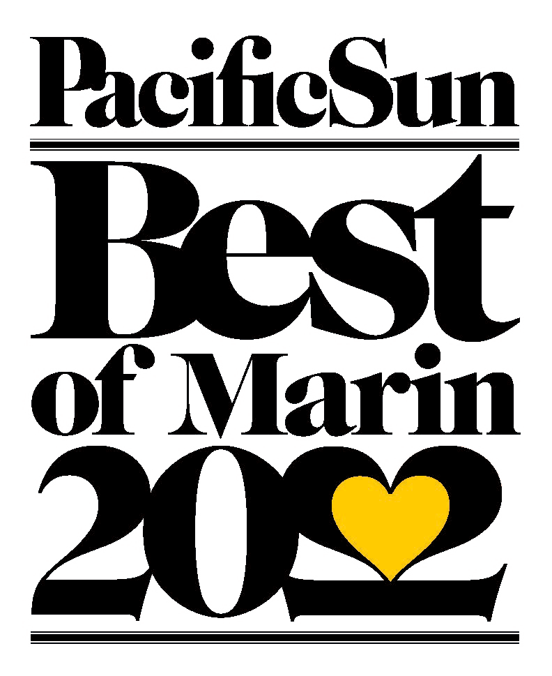 Pacific Sun Best of Marin 2022 Award Logo