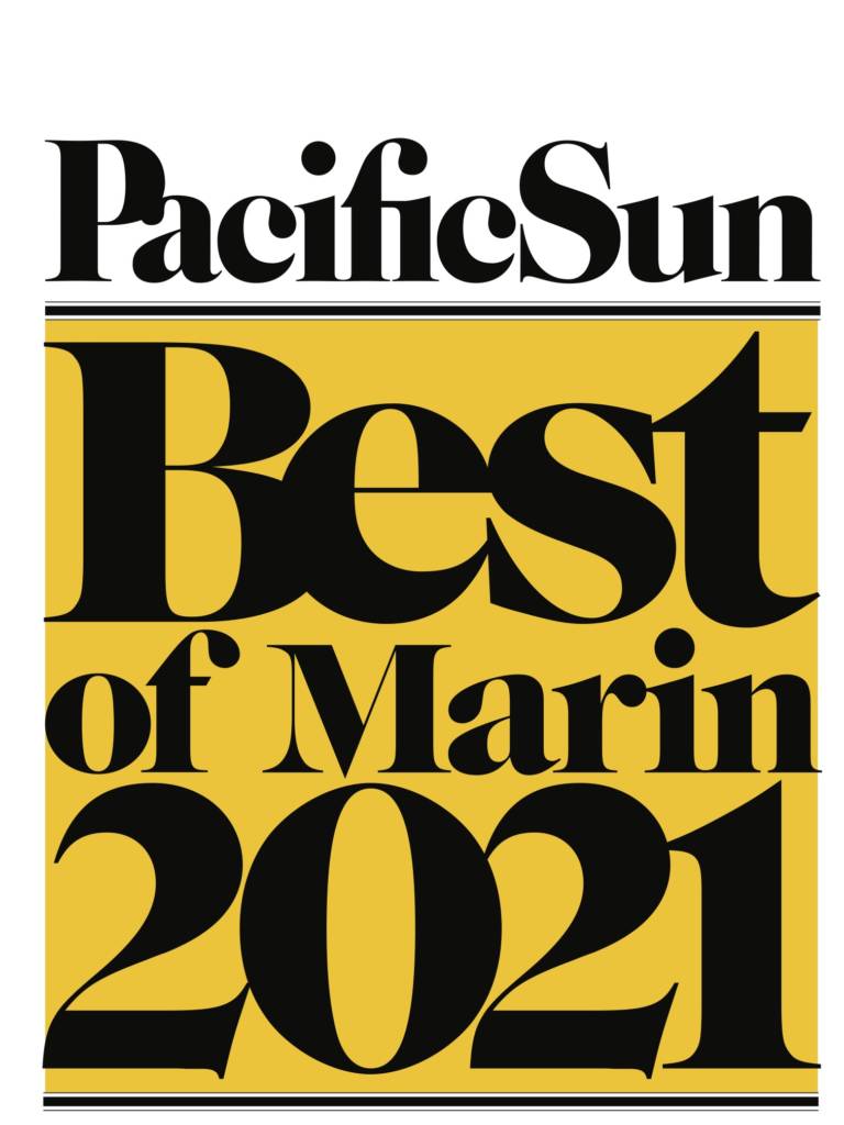 Pacific Sun Best of Marin 2021 Logo
