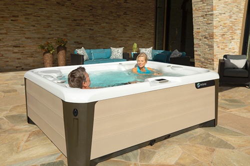 Hot Spring Highlife Triumph best 4-person hot tub