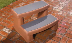 Redwood Polymer Steps