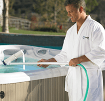 Hot Spring Spa Water Vac