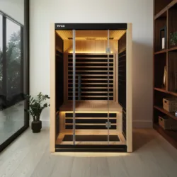 A Kiruna indoor infrared sauna by Tylo